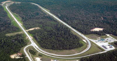 Auburn University’s National Center for Asphalt Technology is home to the nation’s premier, full-scale asphalt testing center and a 1.7-mile oval test track that has seen nearly 10 million miles of heavy traffic. The center is part of the university's newly created Transportation Research Institute.
